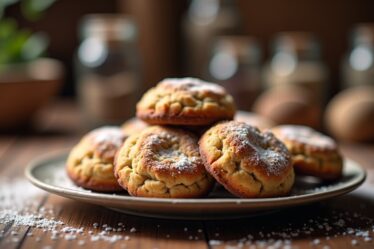 Délice fondant : biscuits gourmands à la purée de noisette