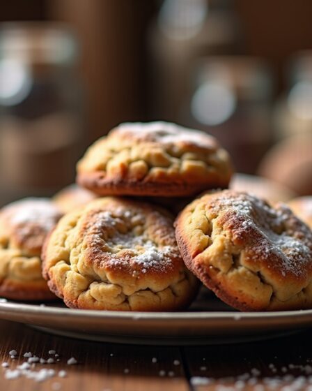 Délice fondant : biscuits gourmands à la purée de noisette
