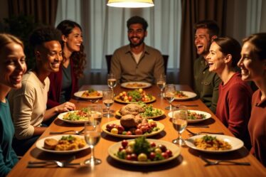 Festin convivial entre amis : l'art du gueuleton