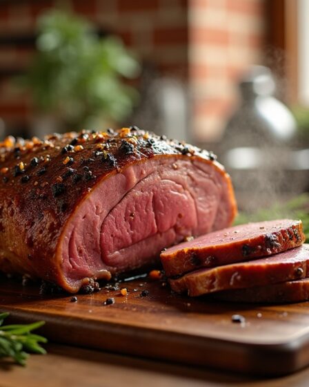 Rôti de chevreuil au four : une cuisson simple et rapide sans marinade