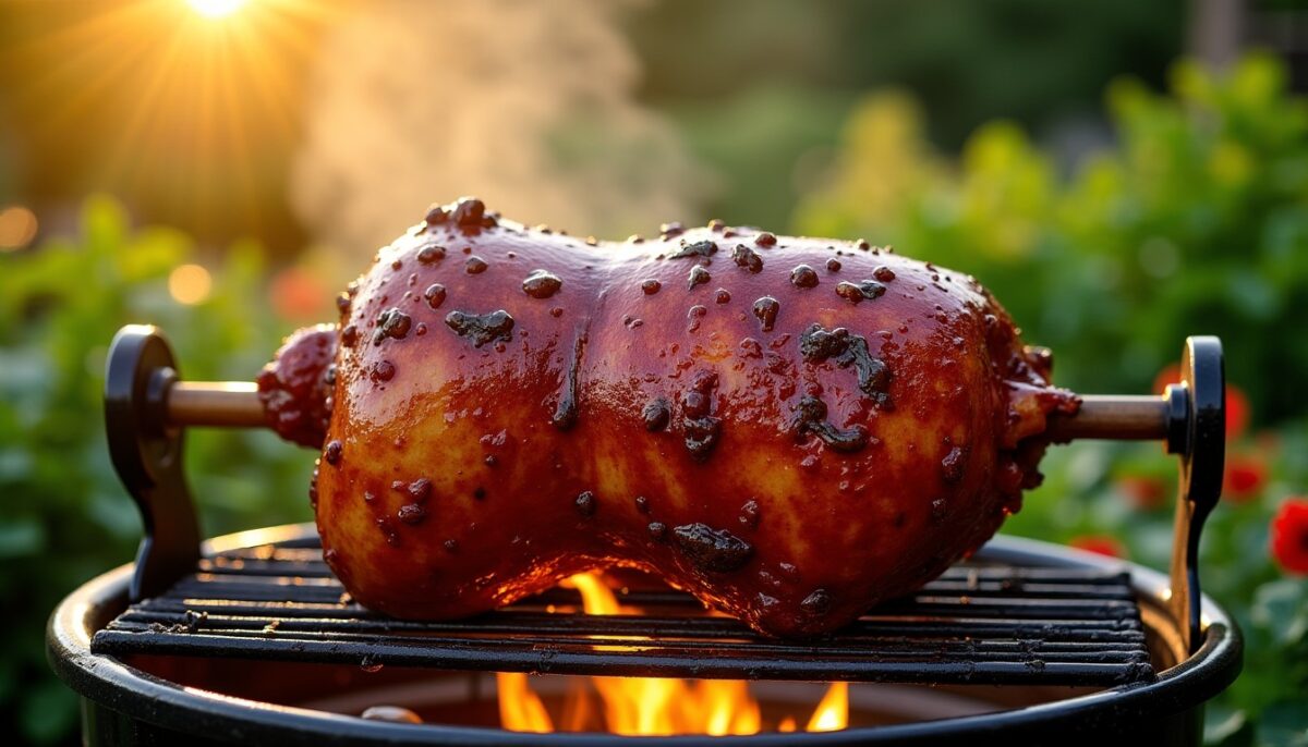 La marinade idéale pour un jambon à la broche savoureux : astuces pour une cuisson impeccable