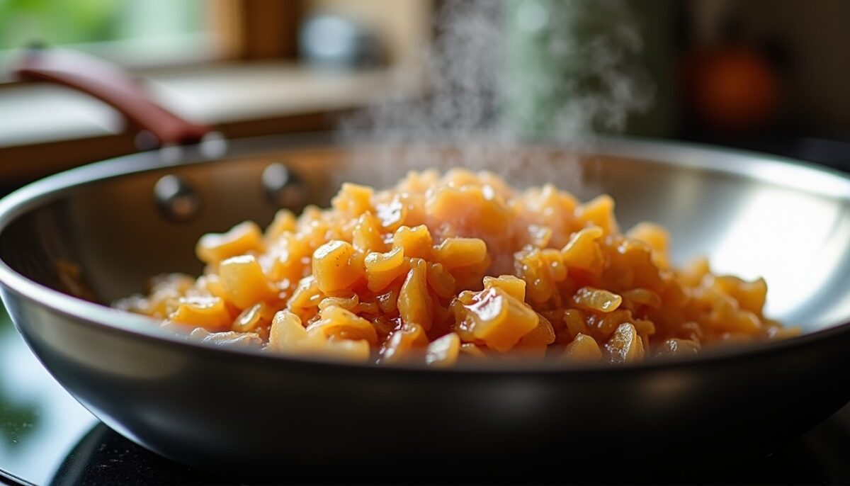 Le secret éclair pour un confit d'oignons caramélisés parfait en un rien de temps