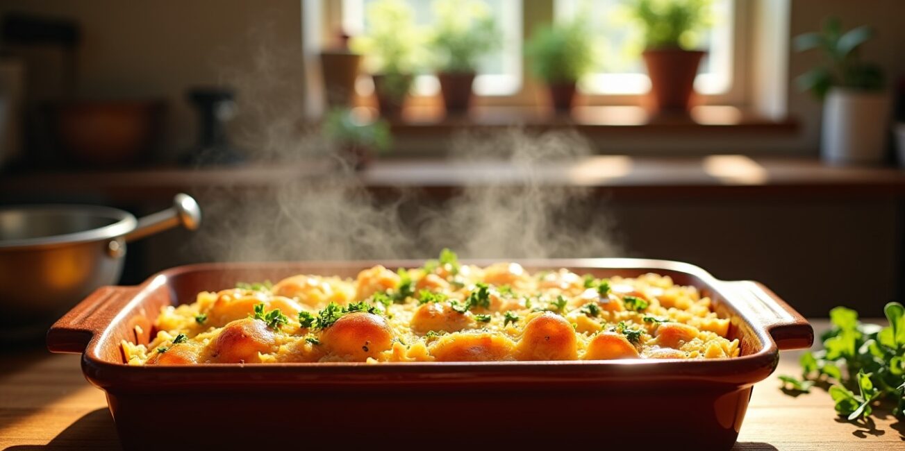 Gratin gourmand de pommes de terre à la chair à saucisse : une recette simple et pleine de saveurs