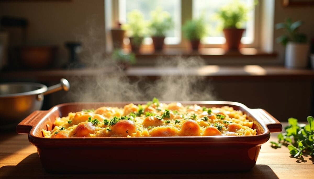 Gratin gourmand de pommes de terre à la chair à saucisse : une recette simple et pleine de saveurs