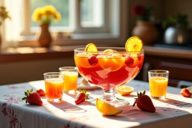 Punch délicieux pour 30 personnes : la recette facile à réaliser chez soi