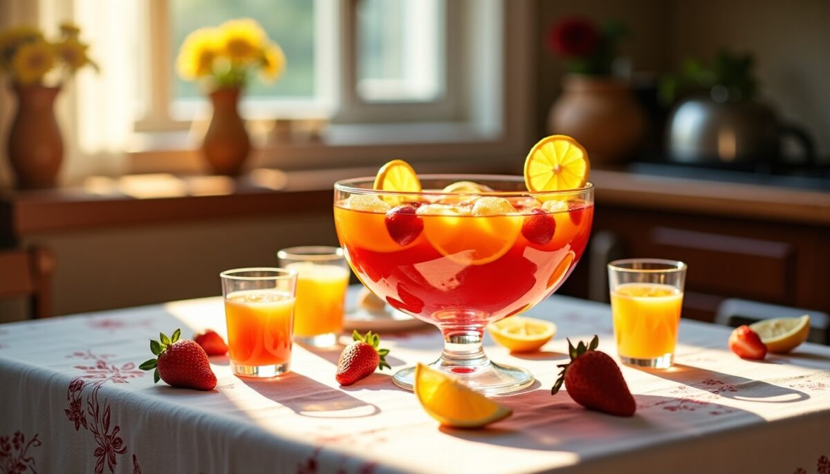 Punch délicieux pour 30 personnes : la recette facile à réaliser chez soi