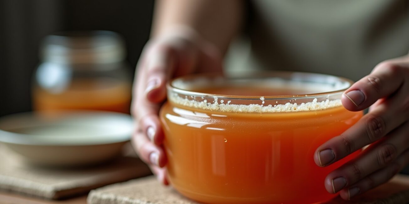 Guide pratique pour fabriquer votre propre mère de kombucha : créer un SCOBY maison facilement