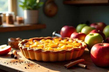 Tarte Express à la Compote de Pommes : Une Recette Simple et Savoureuse