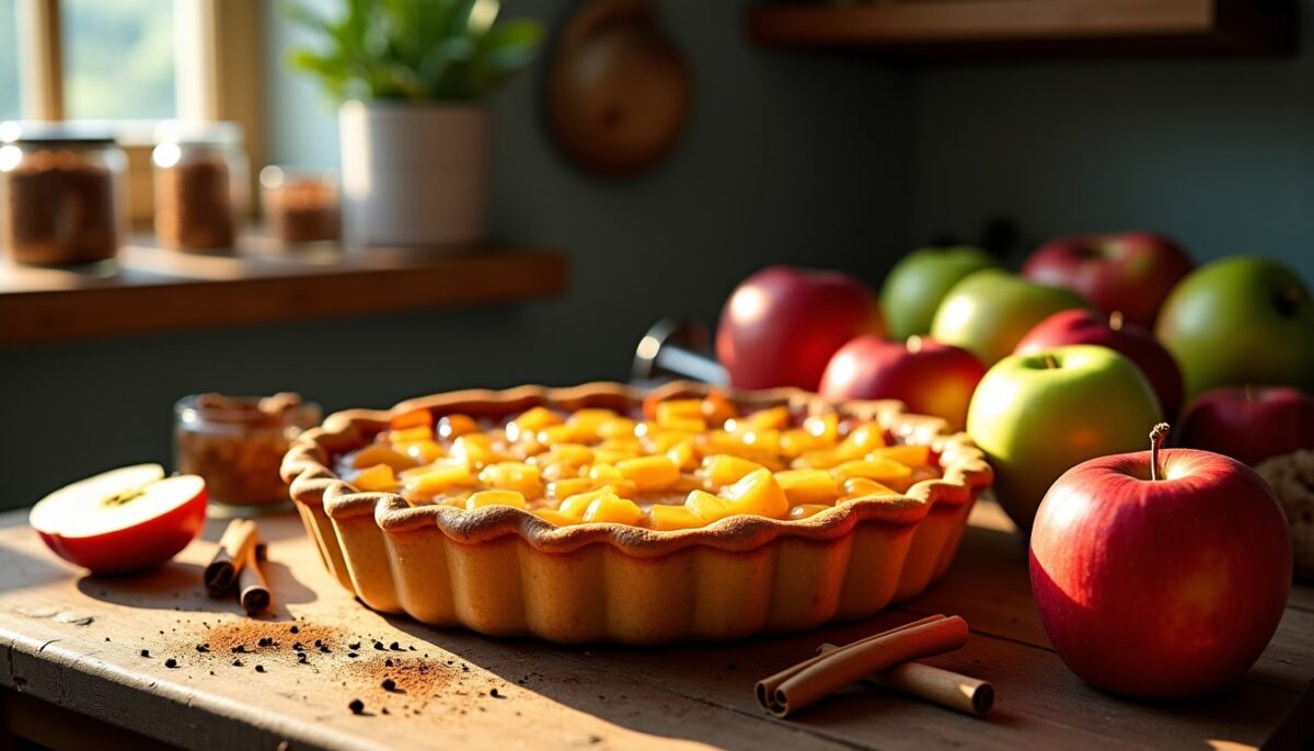 Tarte Express à la Compote de Pommes : Une Recette Simple et Savoureuse