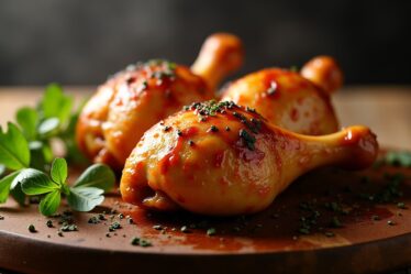 Délicieuses cuisses de poulet rôties ultra croustillantes grâce à l'Extra Crisp