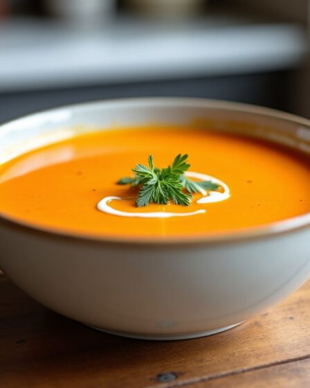 Velouté de carottes onctueux et gourmand : recette rapide et facile à préparer