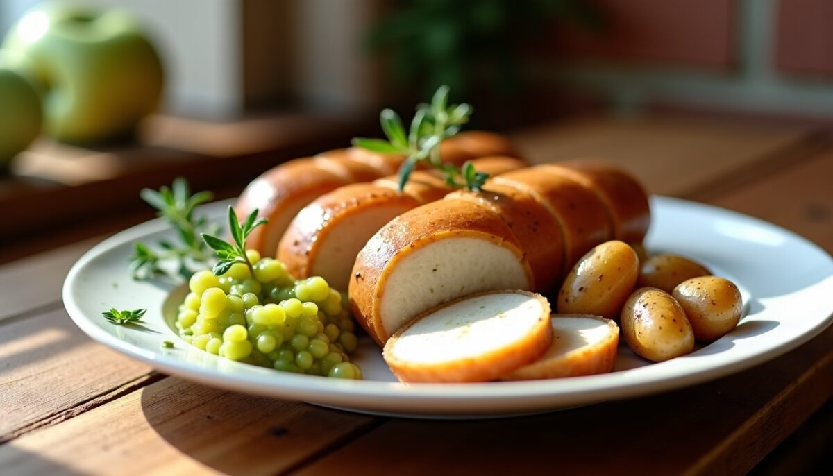 Boudin blanc : idées d’accompagnement et recettes pour un repas exquis