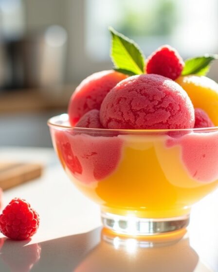 Guide pratique : Préparer des sorbets maison délicieux et rafraîchissants sans sorbetière