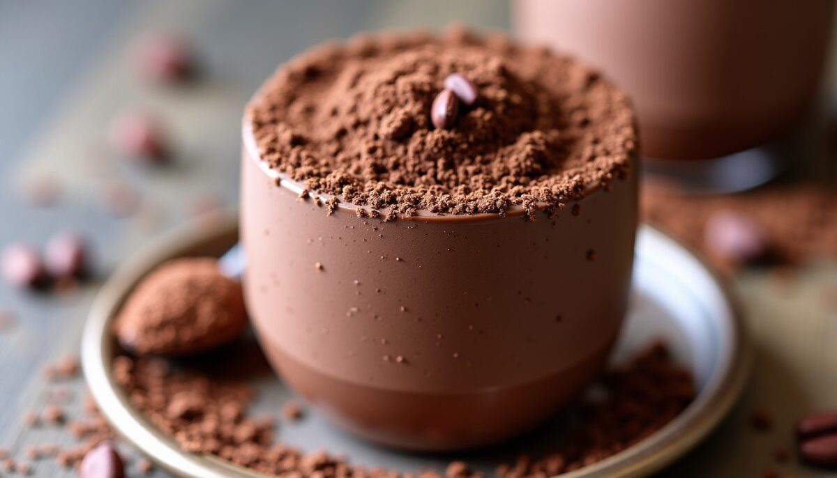 Mousse au chocolat express : une recette facile et gourmande avec de la poudre de cacao