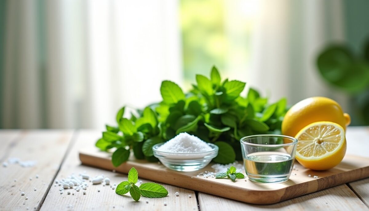 Préparez un sirop de menthe maison en seulement 2 minutes avec 4 ingrédients simples