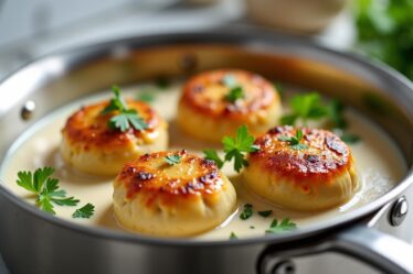 Délicieuses paupiettes de porc à la crème : Recette simple et rapide au Cookeo